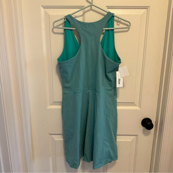Outdoor Voices The Volley Racerback Dress Sea Green Size XL - Picture 5 of 8